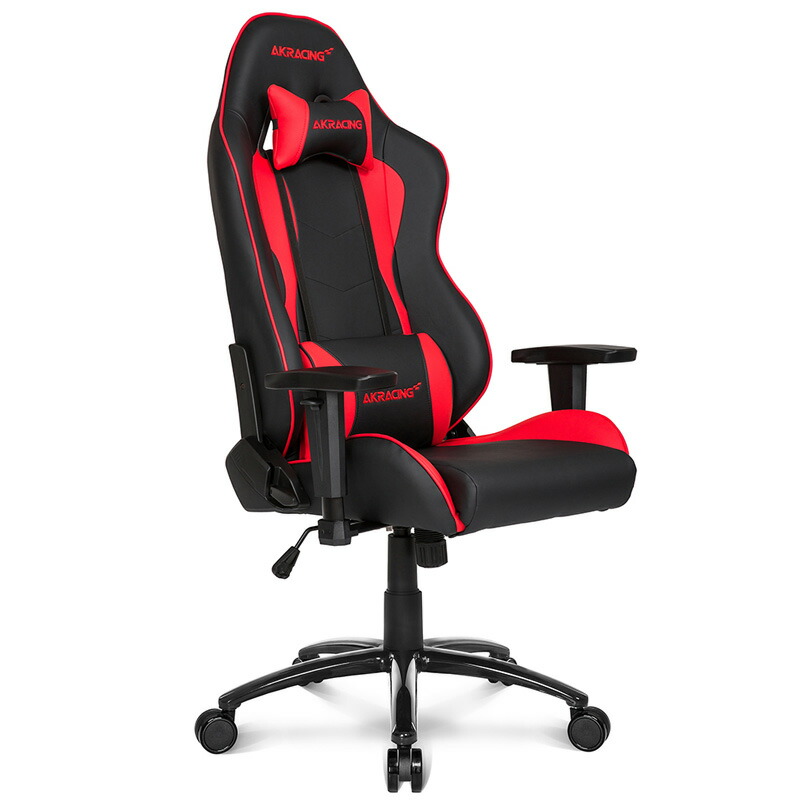 お取り寄せ 【Gaming Goods】AKRacing ゲーミングチェア Nitro V2 Gaming Chair (Red) 高耐久PUレザー素材を張地に採用 NITRO V2シリーズ