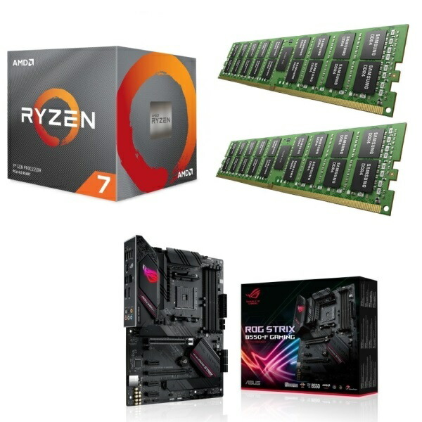 楽天市場 パーツセット Amd Ryzen 7 3700x Msi Mag B550 Tomahawk Ddr4 30 8gb 2枚 メモリ 3点セット パソコン工房 楽天市場店