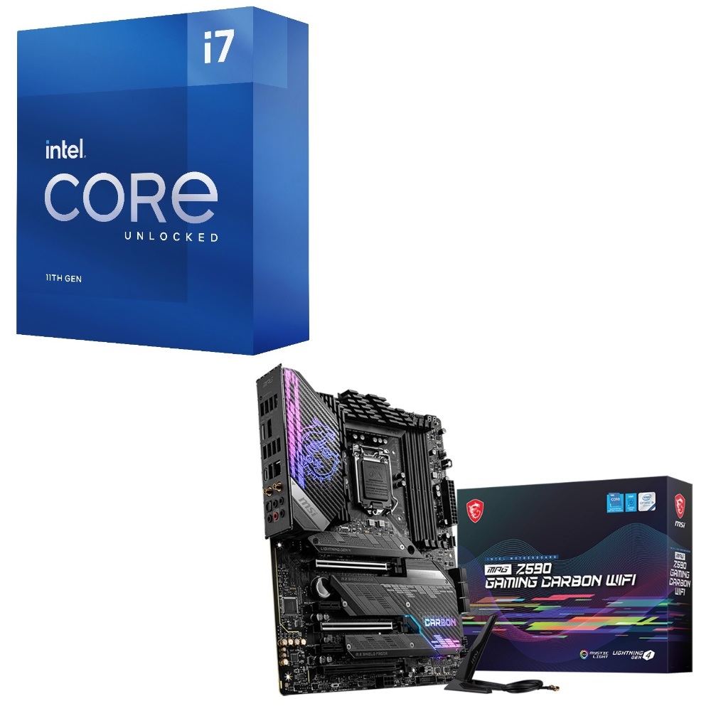 いとなりま Intel Core i7 11700K BOX + ASUS ROG STRIX Z590-I GAMING