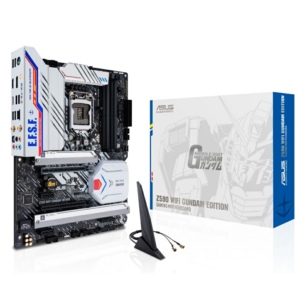 Asus Z590 Wifi Gundam Edition Intel 第11 10世代coreプロセッサー対応 Z590チップセット搭載atxマザーボード Datalege Com Br