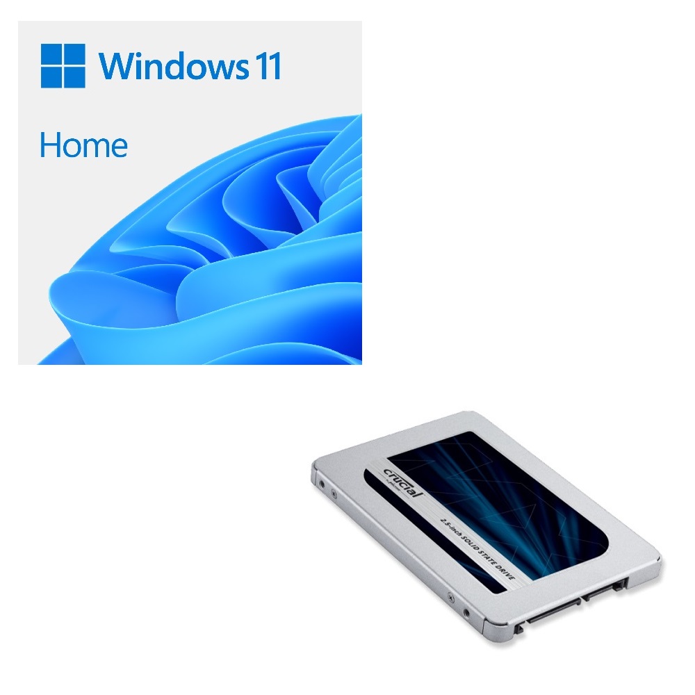 楽天市場】Windows 11 Home 64bit DSP + Crucial CT500MX500SSD1/JP バンドルセット  標準的な一般ユーザー、ご家庭向けの Home 64bit DSP版 : パソコン工房 楽天市場店