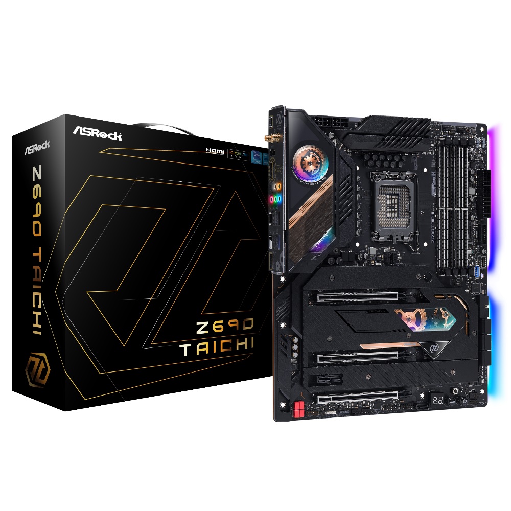 100％本物保証！ Z690チップセット搭載ATXマザーボード Intel ASRock Taichi Z690 第12世代Coreプロセッサー対応  PCパーツ