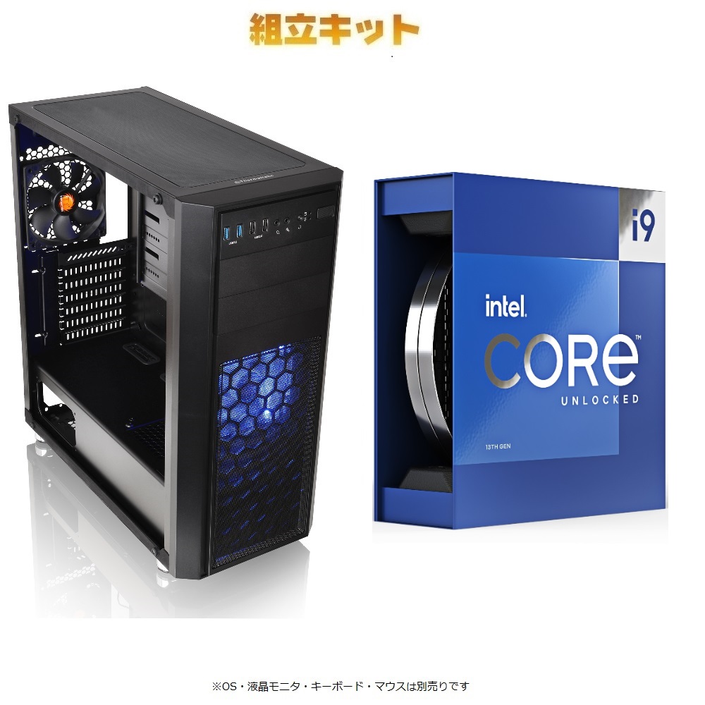 組立キット]UNITCOM Amphis KIT MD290 Core 第13世代インテル i9