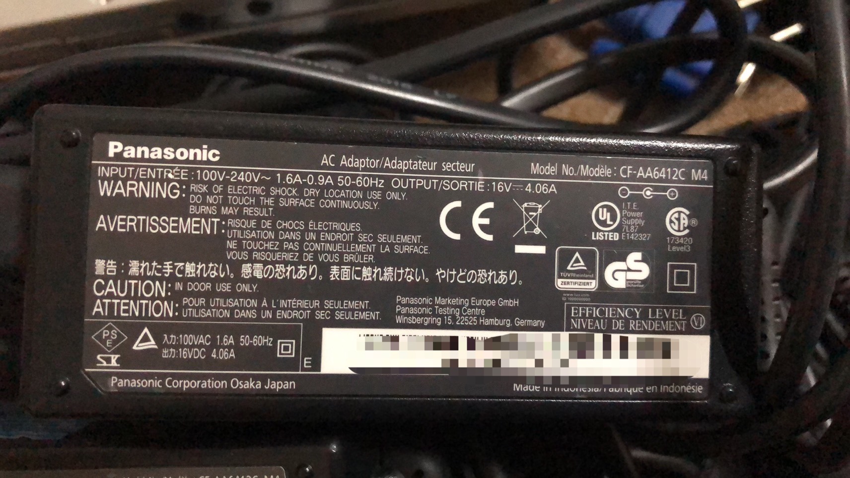 【新品】【PSE認証済み】【送料無料】【PCAC003】WACOM対応ACアダプター20V 3.25A DTH-W1320  DTH-W1620 ACK4281401 DC形状：Type-Cタイプ pclive-shop