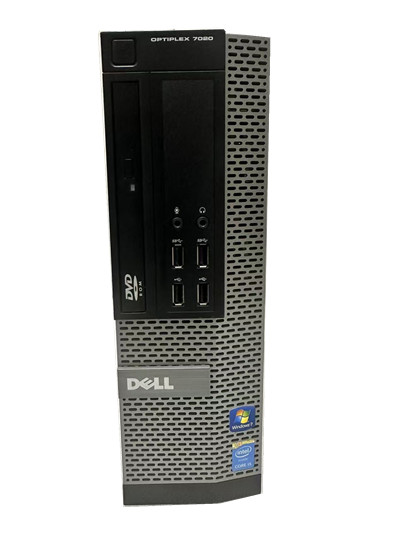 店長おすすめXP搭載 Microsoft Office Personal 2007付属 Windows XP Pro SP3 32Bit搭載 DELL OptiPlex 7020 Core i5 第4世代4590 3.3GHz/メモリ4G/SSD120GB/DVD-ROM/送料無料/無線搭載【オプション色々有】デスクトップ 希少OS搭載！中古パソコン ポイント10倍