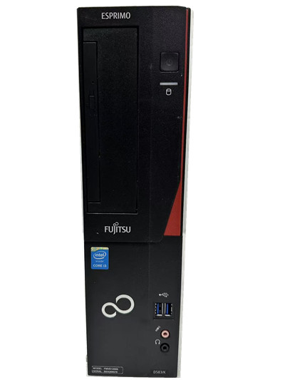 店長おすすめ 中古パソコン ポイント10倍 Windows 10 Pro 64Bit搭載 富士通製パソコン ESPRIMO D583/K Core i3 第4世代4160 3.6GHz/メモリ4G/HDD500GB/DVD-ROM/送料無料/無線搭載/WPS Office付属/ワード・エクセル・パワーポイント デスクトップ パラレルポート付き！