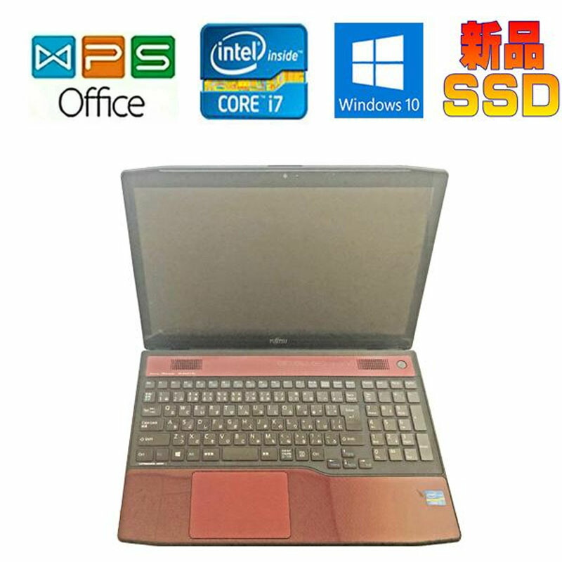 【楽天市場】富士通 FMV LIFEBOOK AH77 C FMVA77CR Win 10 正規版Office/Core i7-2630QM 2GHz  4GB SSD128GB Blue-Ray 10キー Webカメラ/ZOOM対応 在宅 リモート 中古ノートパソコン 送料無料 : 中古電器ONLINE