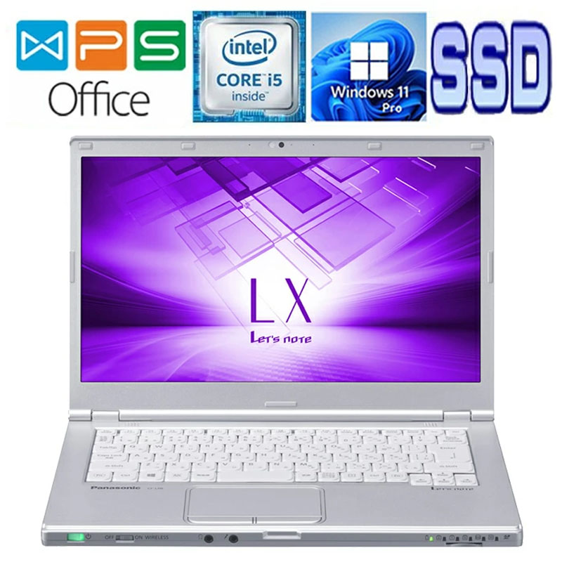 楽天市場】Panasonic Let's note CF-LX6 正規版Office Core i5 7300U