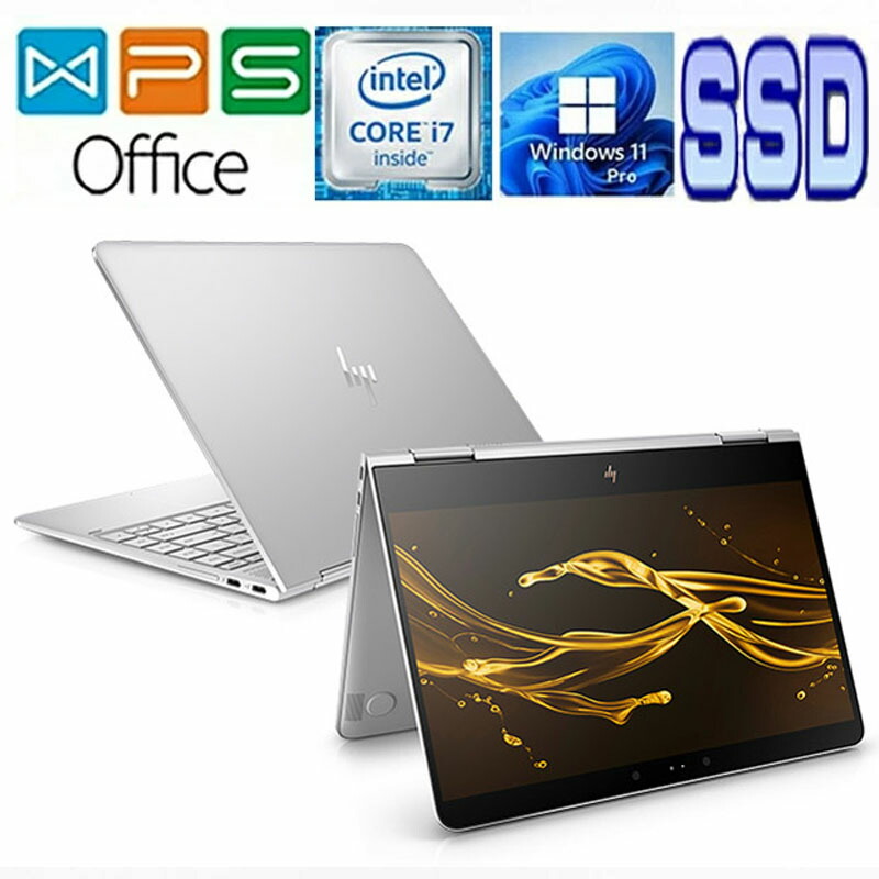 楽天市場】HP Spectre x360 13-ac008TU Windows 11 正規版Office Core i7 7500U 2.7GHz  16GB 1TB SSD 13.3型4k タッチ対応2in1のUltrabook/Webカメラ/スタイラスペン 中古ノートパソコン 在宅勤務  リモートワーク 送料無料 : 中古電器ONLINE