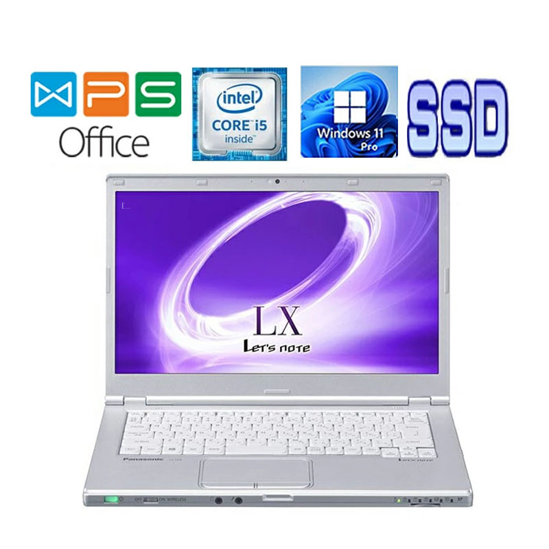 楽天市場】Panasonic Let&#039;s note CF-LX5 正規版Office Core i5 6300U 