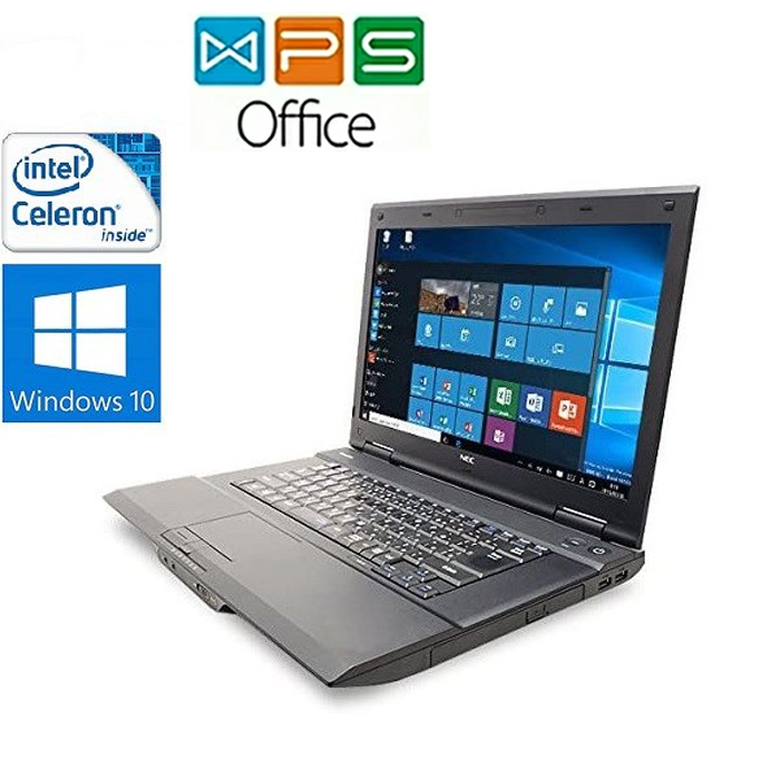 楽天市場】NEC VersaPro VK18EA-G/正規版Office Windows 10 Celeron 1005M 1.90GHz/メモリ  4GB/SSD 128GB/15.6インチ 大画面/無線LAN/DVD/中古ノートパソコン 送料無料 : 中古電器ONLINE