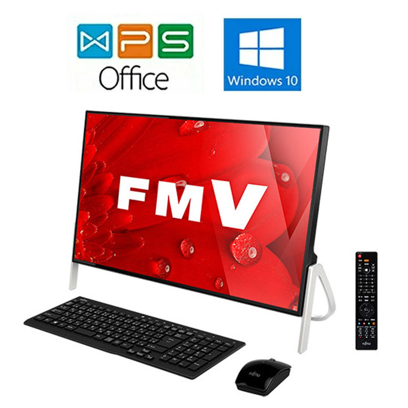 楽天市場】富士通 FMV ESPRIMO FH90 B2 FMVF90B2B 正規版Office i7(7700HQ)2.8GHz 8GB  HDD2TB+SSD256GB 27インチ FHD Blue-ray Webカメラ 中古パソコン 90日補償 送料無料 : 中古電器ONLINE