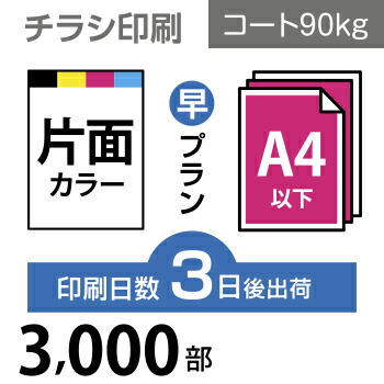 最先端 3000枚 チラシ印刷 サイズ B5 変形可 コート90kg 3日後出荷 片面フルカラー オリジナル データ入稿 オフセット印刷 印刷通販のピコット 保証書付 Hazle Com