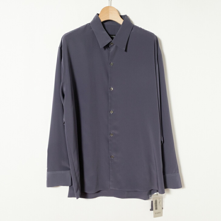 LAD MUSICIAN ライトグレー 長袖シャツ LAD MUSICIAN ライトグレー 長袖シャツ