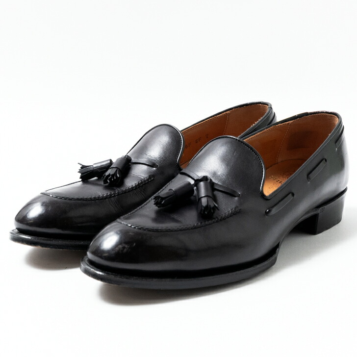 【中古】SHETLANDFOX シェットランドフォックス ケンジントン 2 タッセルローファー VN23A 016F サイズ 7｜P／C USED CLOTHING
