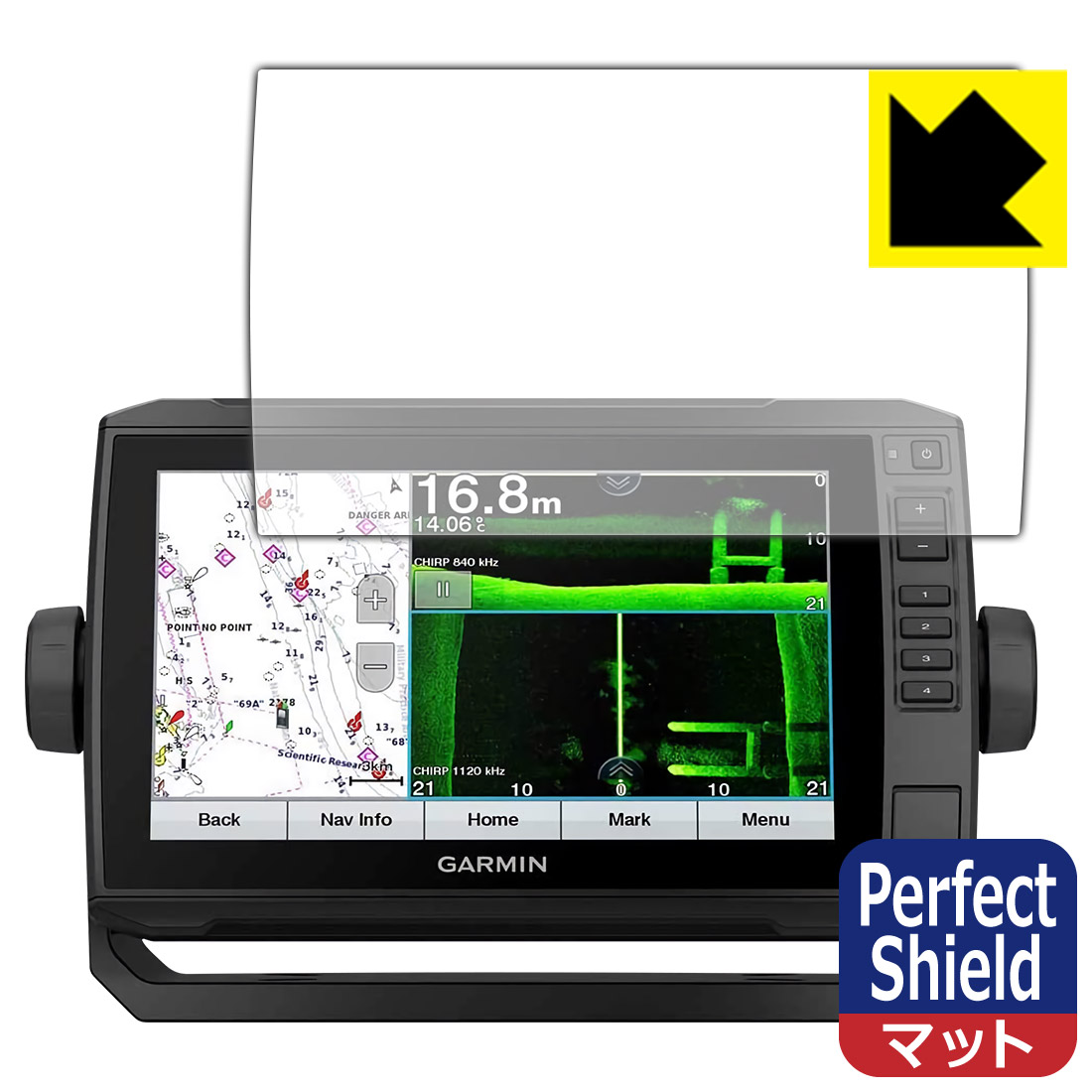 198円 至上 GARMIN Approach S62 防気泡 防指紋 反射低減保護フィルム Perfect Shield