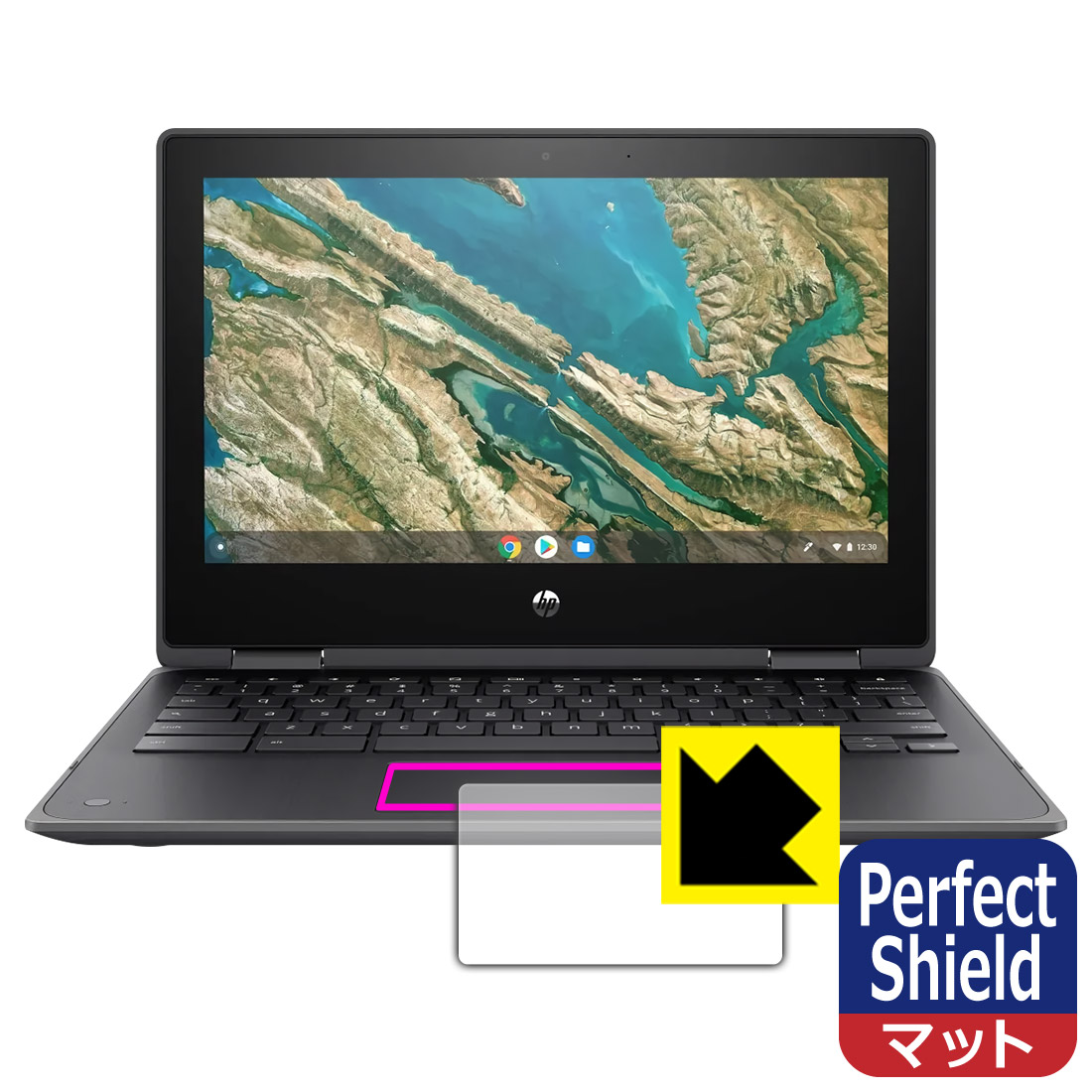 Perfect Shield HP Chromebook x360 11 G3 EE タッチパッド用 日本製 自社製造直販 【76%OFF!】