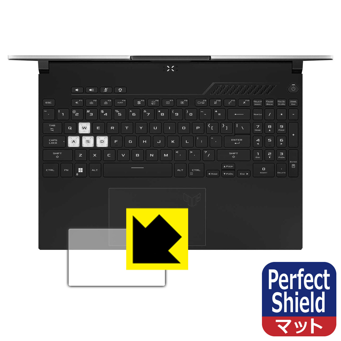 Perfect Shield保護フィルム ASUS TUF Dash F15 2022 FX517 タッチパッド用 日本製 自社製造直販 77％以上節約