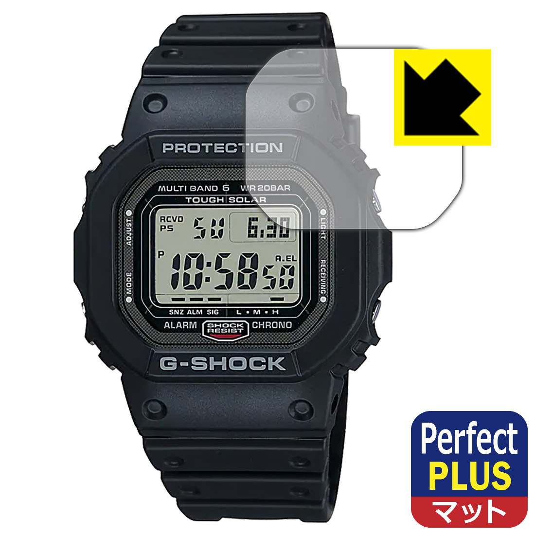 Perfect Shield Plus保護フィルム G-SHOCK 自社製造直販 GW-5000 