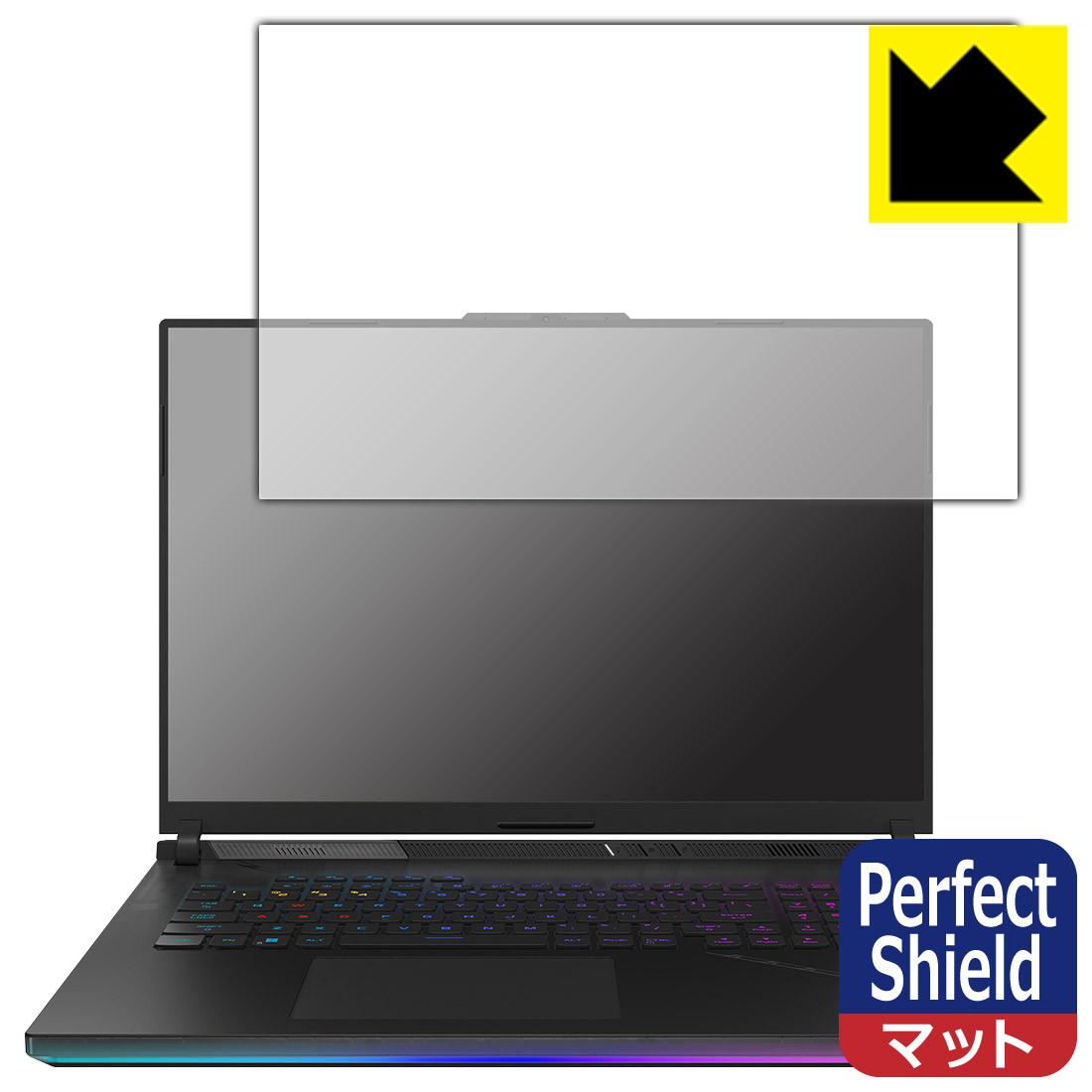 Perfect Shield【 反射低減 】保護フィルム ASUS ROG Strix SCAR 18 (2023) G834JY/G834JZ (3枚セット) 日本製 自社製造直販