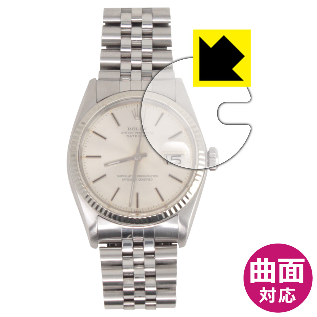 プラ風防ロレックスに！ ROLEXロレックス用社外交換用オイスターブレス