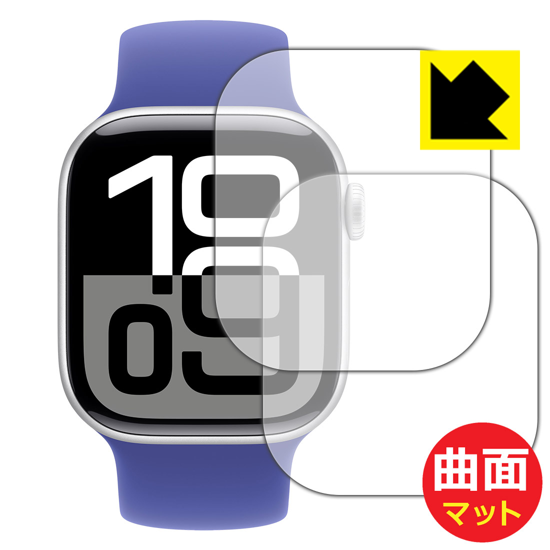 【楽天市場】Flexible Shield Matte【 反射低減 】保護フィルム Apple Watch Series 10 【 ケース ...