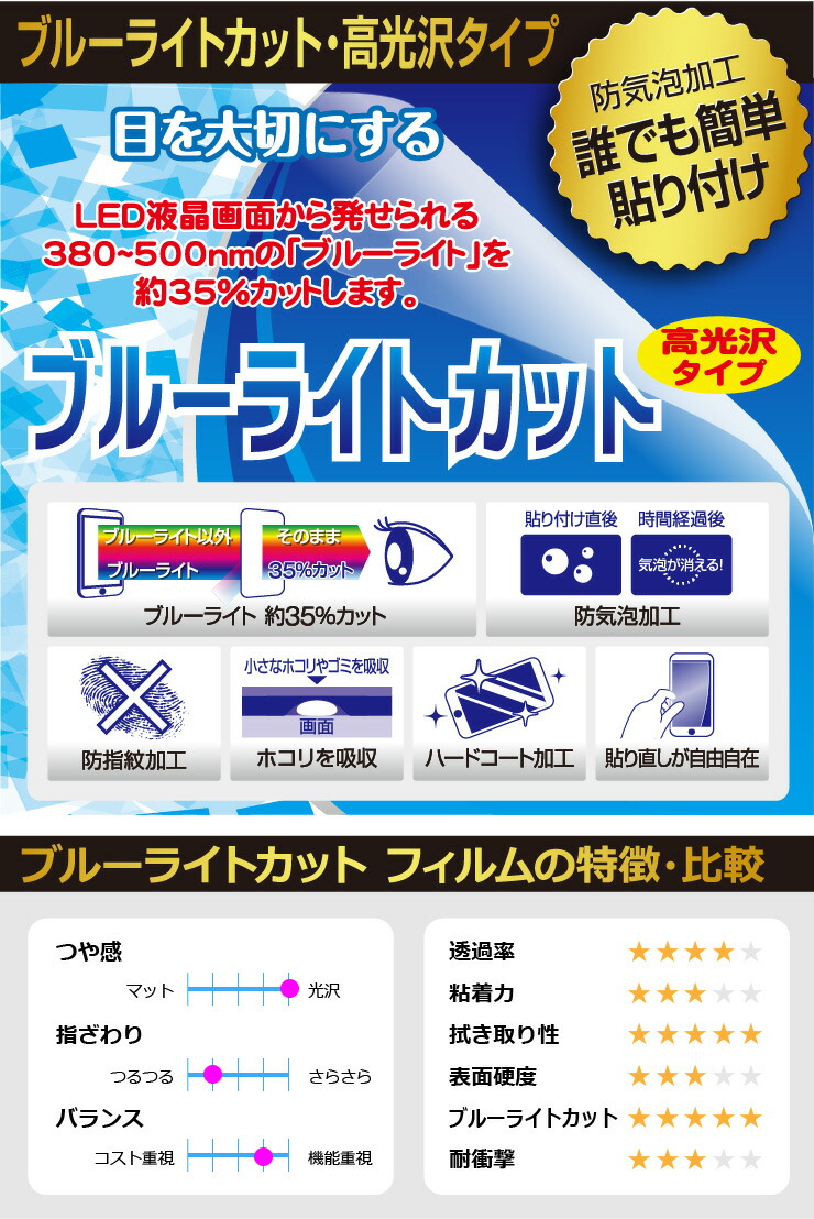 ブルーライトカット保護フィルム カシオ電子辞書 XD-SKシリーズ 日本製 自社製造直販 買いまわりにオススメ 電卓・デジタル文具 