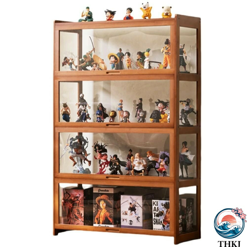 【全品5%尖んがり】陳列場 図形 見せびらかす収納家具 THKJ コレクションケースショーケース アクリル繊維 木製 澄み切ったダイアログボックス 収納家具