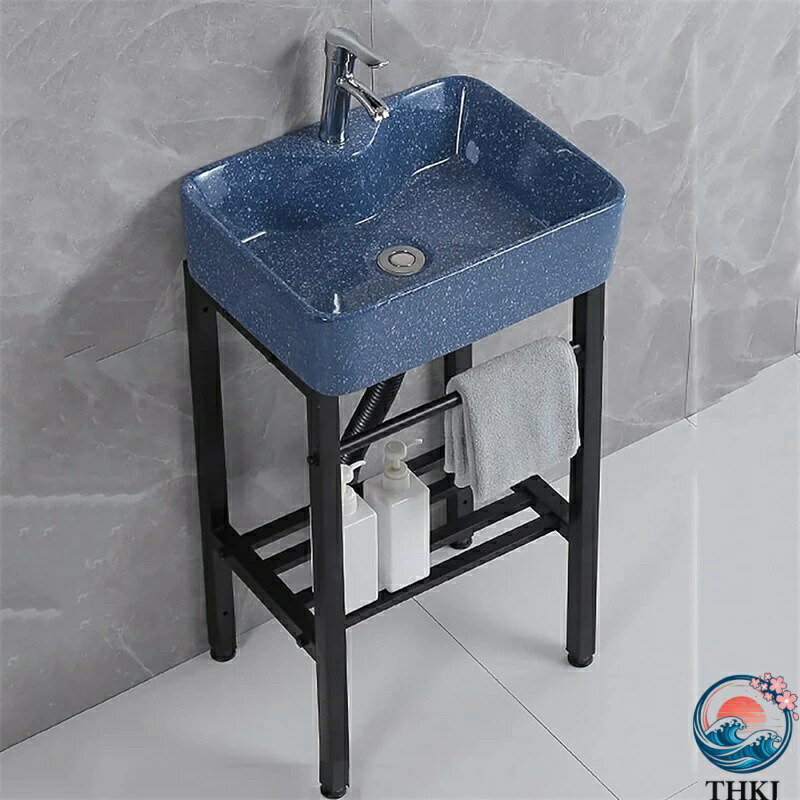 【全品5%尖んがり】流し台 庭園シンク 室外 勝手もとシンク THKJ ステンレス鋼製飾り気の無い流し台 熱っぽいおよび冷ややかさ水道の栓付き添い人 高さ83コマーシャル 飾り気の無い流し台 独立独行型