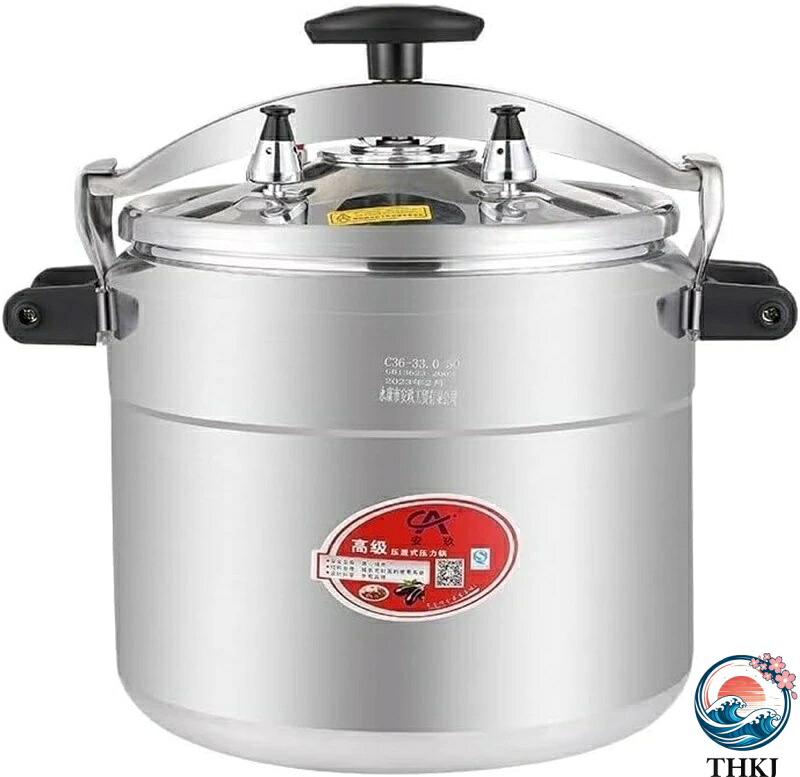 【全品2点で5%OFF】圧力鍋 業務用 大容量9L-100L とろみ圧力鍋 安全ロック機能防爆圧力鍋 家庭用調理器具 直火/ガス用多機能家庭用鍋・フライパン アルミニウム合金 100L