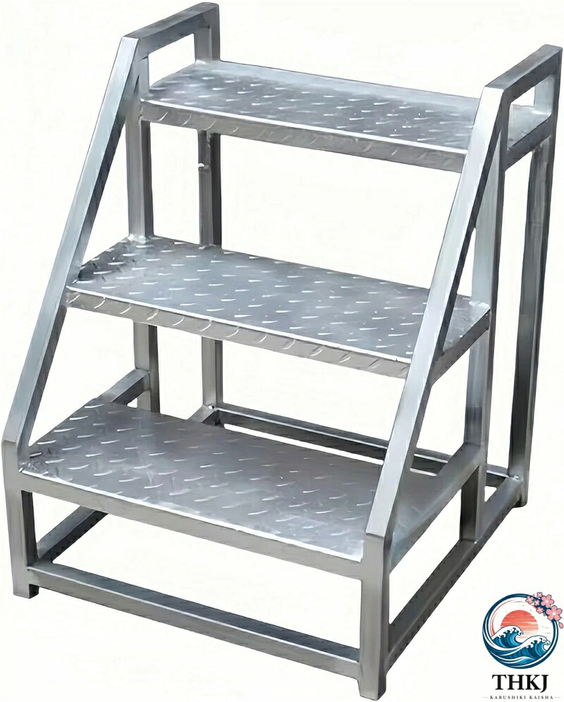 【全品2点で5%OFF】踏み台 3ステップ屋外はしごスツール、階段 はしご 踏台 家庭用階段、 防水性、日焼け防止性、耐腐食性、滑り止めの質感 手すり両側 安全で安定した、工場、スーパーマーケット、病院、倉庫などに適しています (60*62*70cm B)