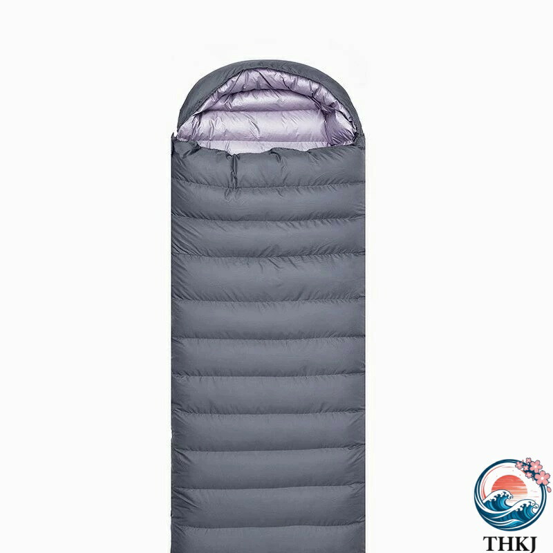 【全品2点で5%OFF】寝袋 冬用 ダウン シュラフ 封筒型 ナイロン オールシーズン ホワイトダックダウン キャンプ 寝袋 コンパクト 320T防水耐裂-15℃~20℃耐寒 アウトドア キャンプ用 春用 夏用 秋用 冬用 室内外