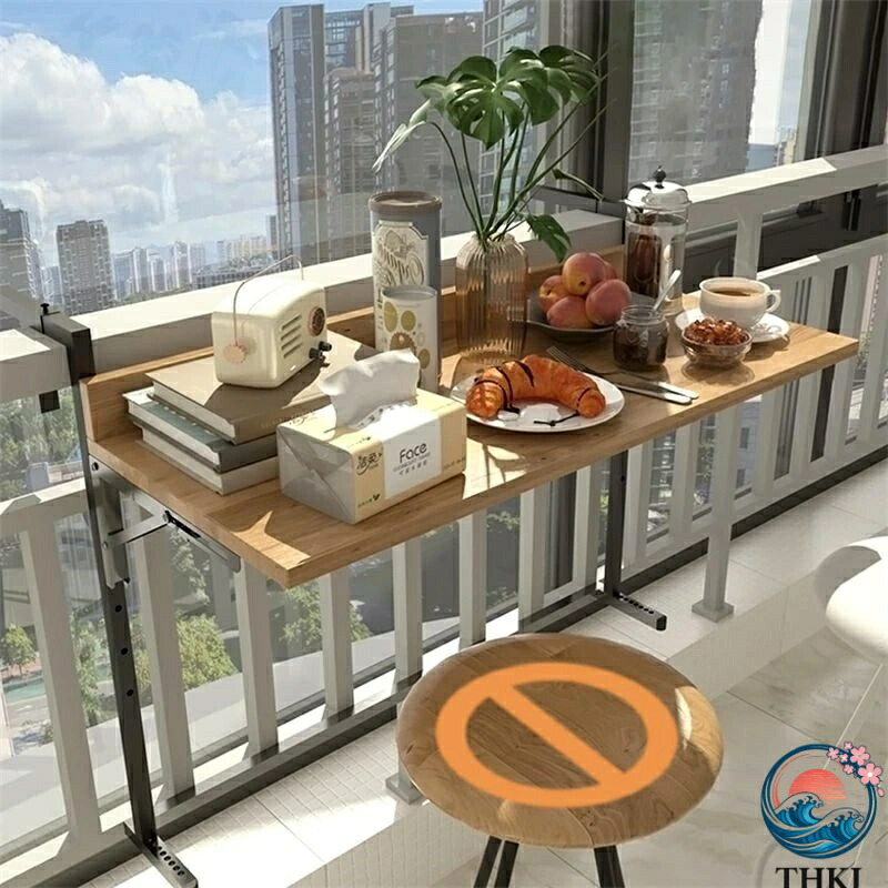 【全品5%尖んがり】回廊 時刻表 露台 回廊時刻表  バルコニーバーテーブル 折りたたみ式飾りつけ時刻表 生まれながら天然ゴムの木 耐荷重60kg