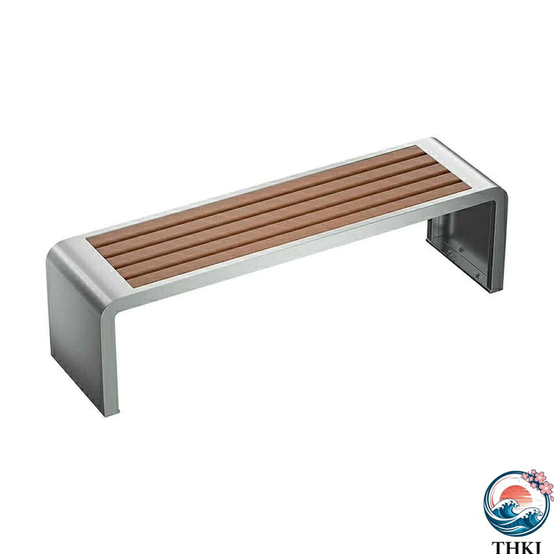 【全品2点で5%OFF】ガーデンベンチ 屋外用ベンチ 庭 ベンチ ガーデンチェア ガーンベンチ バルコニー ベンチ 幅120/150/180cm 防水 腐食防止 金属フレーム ステンレス鋼 木材プラスチック ベランダ 庭 屋外 背もたれなし(長さ180cm)