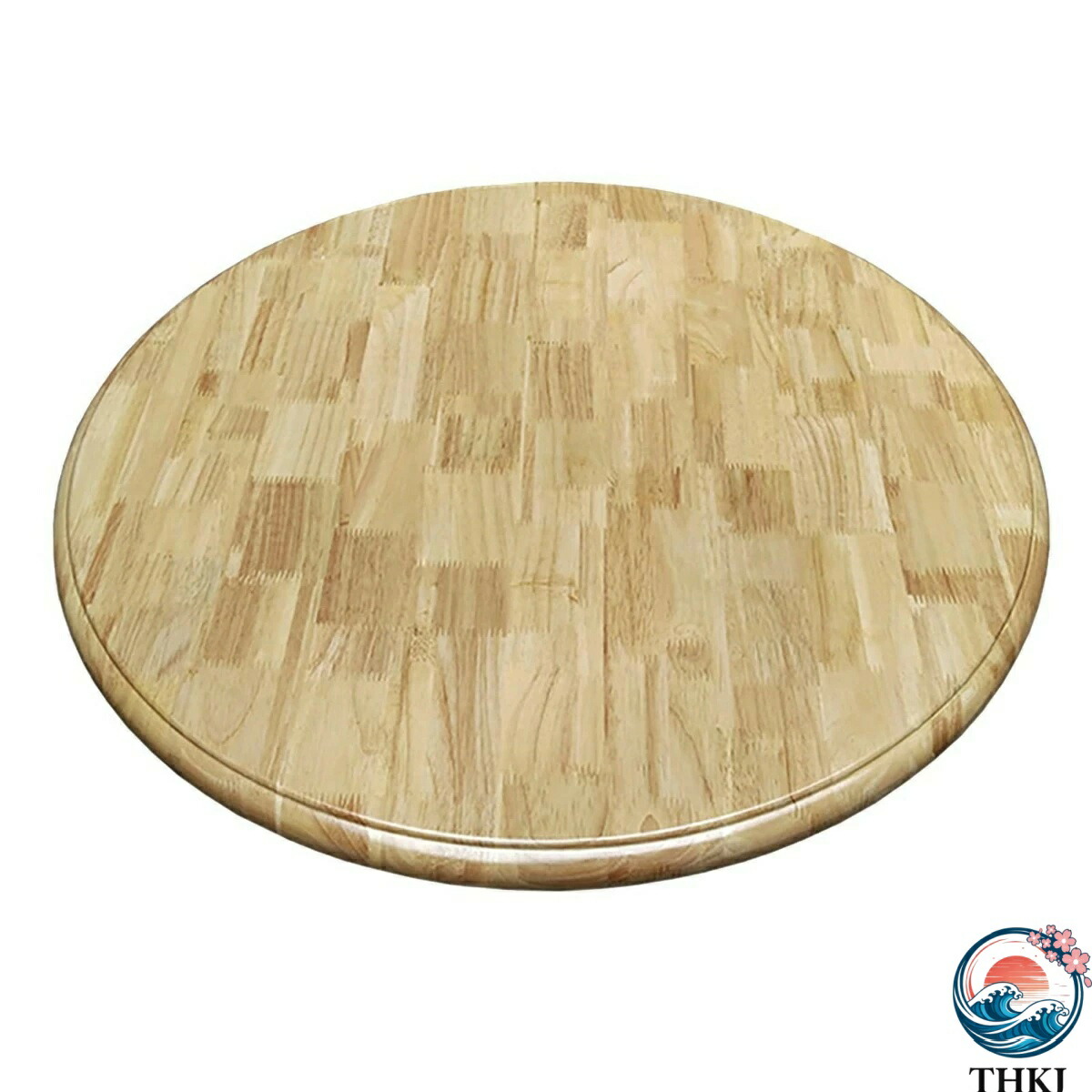 【全品2点で5%OFF】円卓用ターンテーブル 中華テーブル 家庭用回転台 360回転式 回転テーブル 食器収納トレイ 無垢材素材 組み立ては不要です 家庭向け パーティー レストラン 中華テーブル やキッチンテーブルに適しています(ブラウン色 120cm)