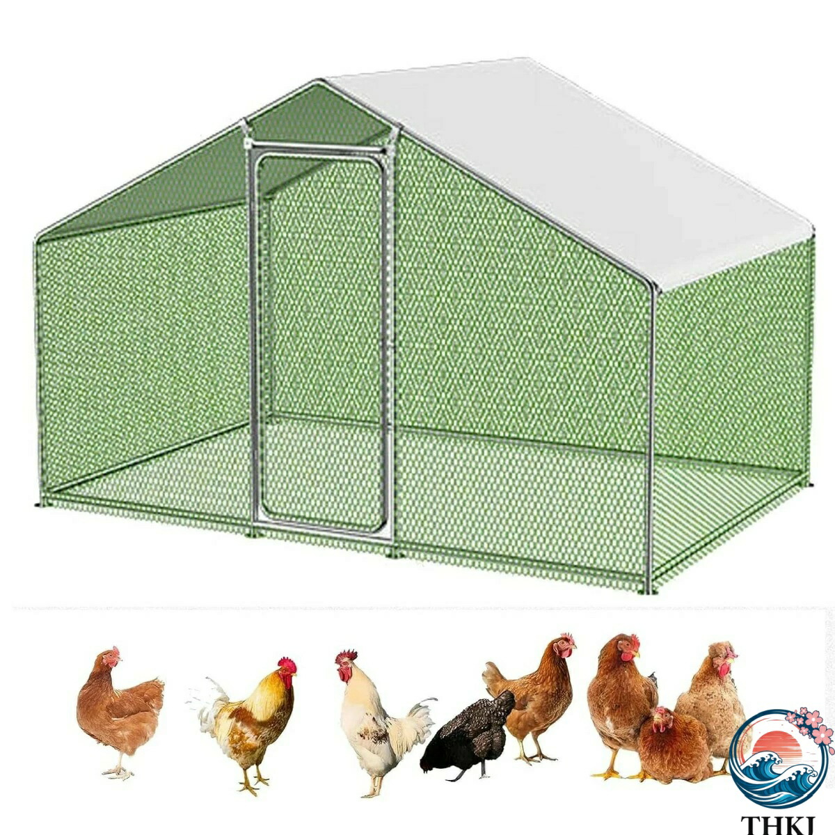 【全品5%尖んがり】鶏掘ったて小屋 室外 大型 鳥小屋 耐候性大型 鶏かご 鶏用 意気地無し書き込み THKJ 大きな鶏掘ったて小屋防雨 鶏掘ったて小屋スパイア ウォークはたご屋 鶏肉伏せ籠 ヘン棲み家