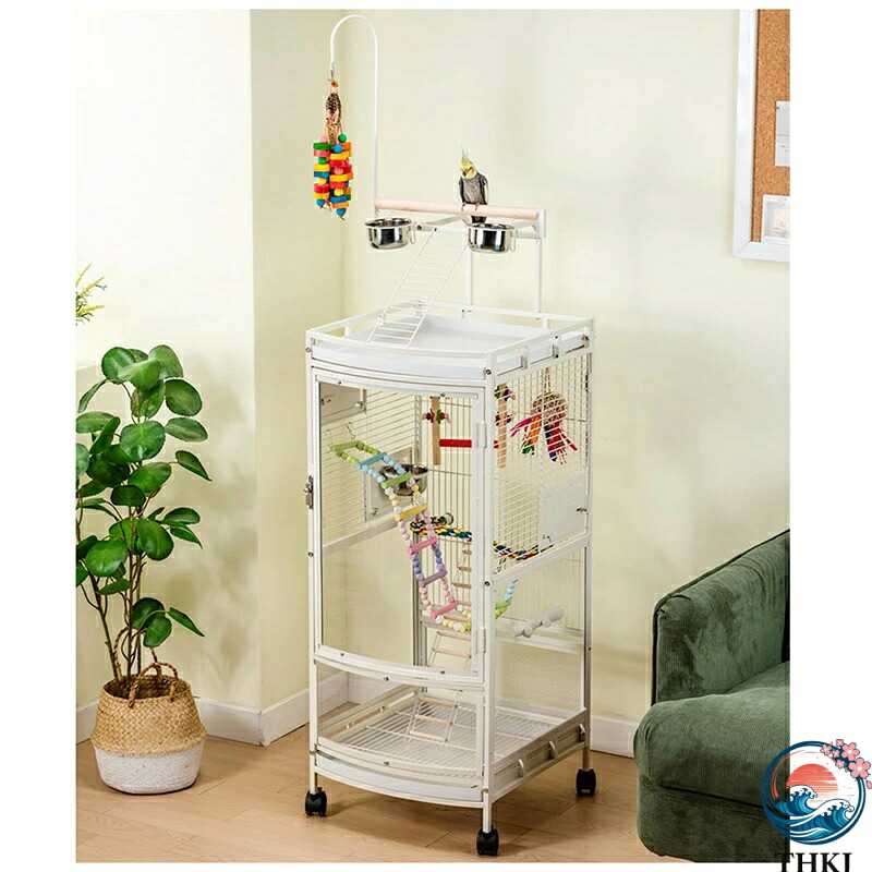 【全品5%尖んがり】46*51*138コマーシャル特大大いさ鳥かご 鳥 THKJ 伏せ篭向こう正面には超澄み切ったな澄み切ったアクリル樹脂を当てはめる 防御すること写真フィルム付き添い人 一般受け おすすめ 助けになる 好いたらしい 軽さ