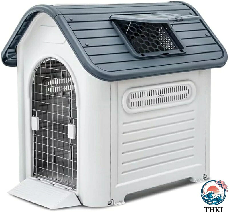 【全品5%尖んがり】犬掘っ建て小屋 愛玩動物住みか 犬 住みか 可塑性物質 ドッグハウス THKJ 屋内 室外 小型犬 中型犬 大型犬 明かりとり付き添い人 部屋の入り口付き添い人 防雨 風通し 軽さ