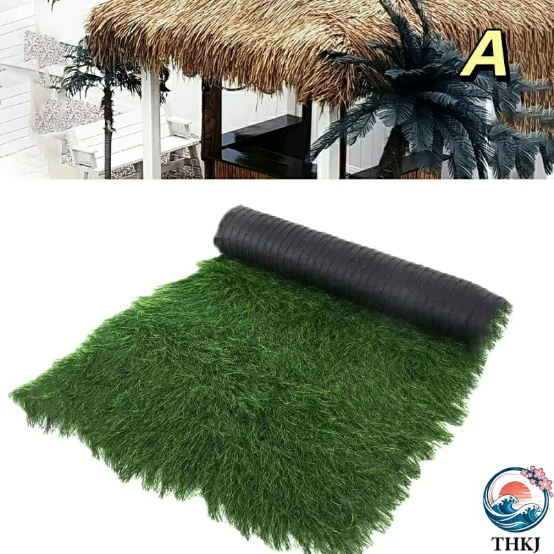 【全品5%ポイント】合成茅葺屋根 人工茅葺 茅葺き日傘 耐火 断熱 耐久性のある 屋外用木製椅子 カーペット 庭 柵 動物園 遊園地 DIY クラフト 商業装飾|PDA shop