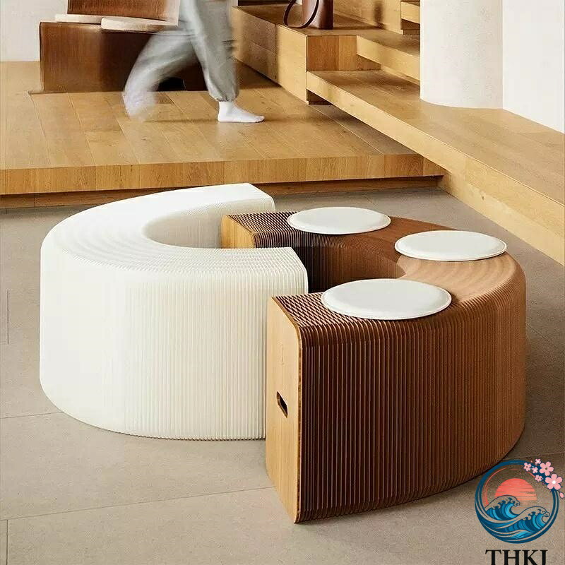 【全品5%尖んがり】手風琴式調査報告長椅子 折り畳み能力のある持ちはこぶ飾り気の無い飾り気の無い腰掛け