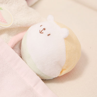 楽天市場 ピースベビーグース やさしくにっこり くまさんボール ボール おもちゃ 赤ちゃん 新生児 綿100 日本製 白金babygooseのpeace店上質ガーゼ