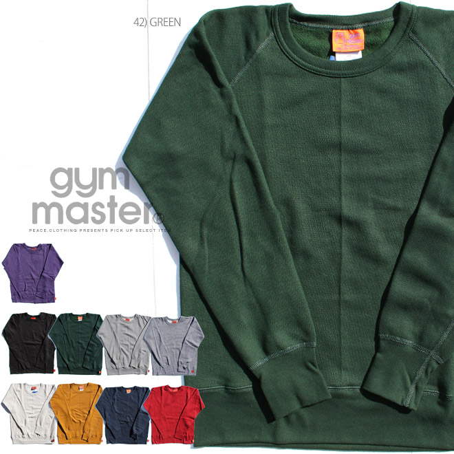【gym master】 ラグラン 第一義的 労働者の一団のど首 汗水 カットソー メンズ 汗水 裏起毛 MADE IN CANADA カナダ製 体育館お師匠さん 汗水 メンズ 長袖 ユニ一発やる 【メンズ/レディース】