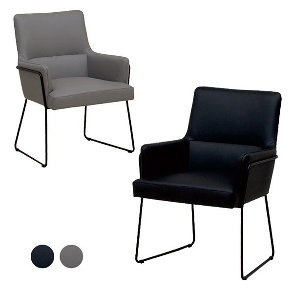 デザイナーズチェア ブラック レザー調 モダン 1人掛け デザイナーズチェア ブラック レザー調 モダン 1人掛け｜Yahoo!フリマ