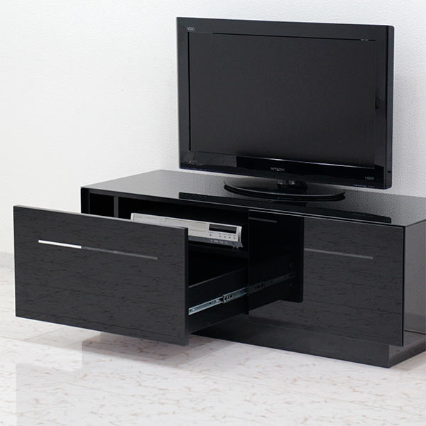 テレビ受像機ゲーム盤 置き目ゲーム盤 切り上げる品 テレビ受像機ゲーム盤 120 黒いこと 硝子 全面硝子 置き目テレビ受像機台 光輝 艶 引き出し納める AV甲板納める 冷やりとした 分かりやすい 今めかしい 御前上等感