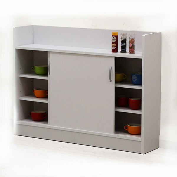 公式サイト リビング壁面収納 システム収納 巾木よけ 突っ張り金具付き 白 ホワイト 収納 キッチン リビング 壁面収納 引き戸タイプ 奥行き25cm 完成品 幅115cm 収納庫 カウンター下 薄型 可動棚 シンプル 国産 日本製 白 移動棚 Cakemandu Com Np