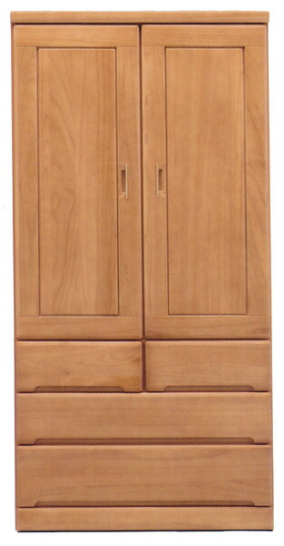 楽天市場】ワードローブ 木製 クローゼット 完成品 幅90cm ハイ