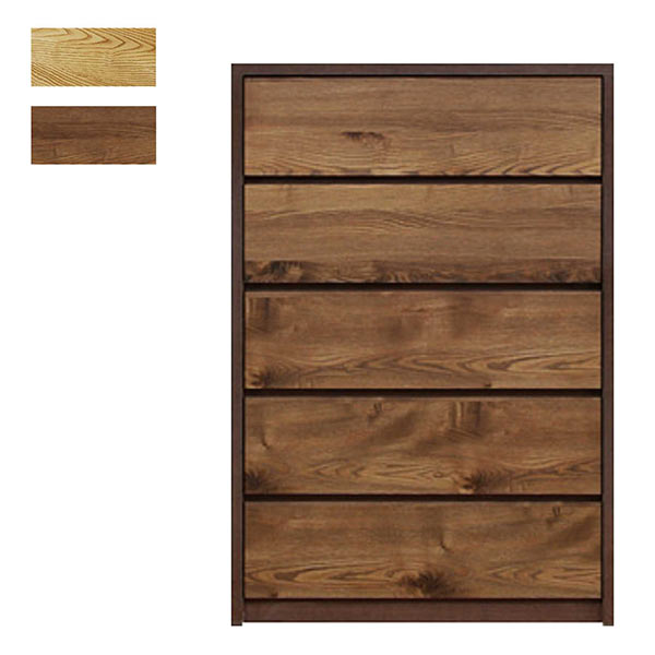 楽天市場】チェスト タンス ハイチェスト 木製 幅80 6段 完成品 北欧