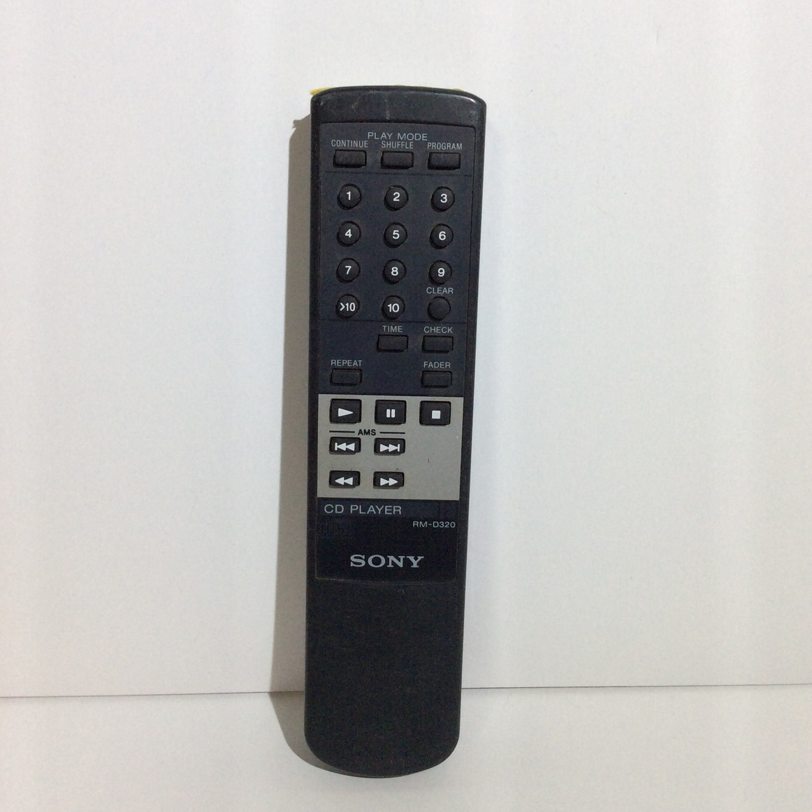 SONY CDプレーヤー用純正リモコン RM-D991 動作確認済】SONY CDプレーヤー用純正リモコン RM-D991 - メルカリ