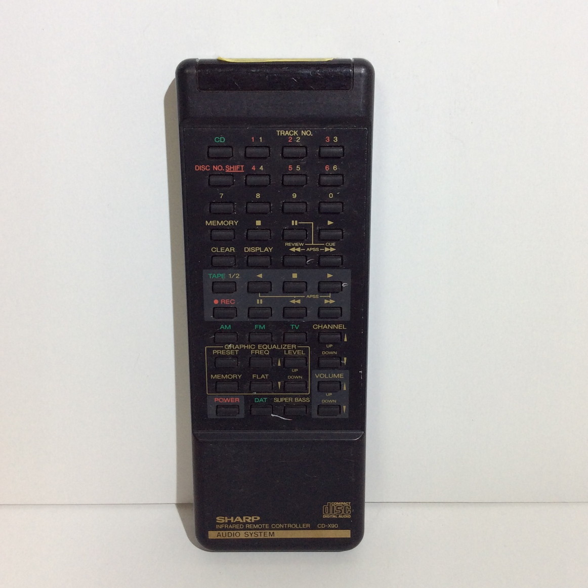SONY ソニー CDプレーヤー用 リモコン RM-D991 H9-158 オーディオ用 リモコン RM-D991 SONY ソニー 簡易赤外線
