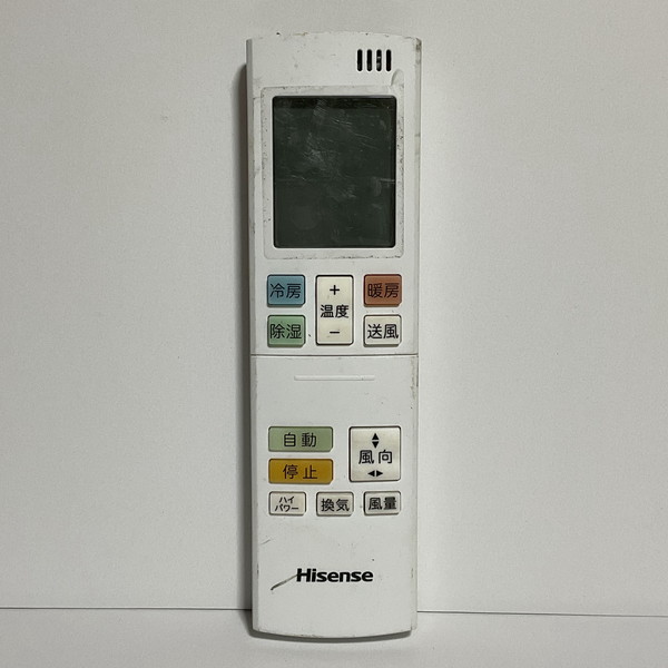 楽天市場】【中古】エアコン リモコン ハイセンス Hisense RCH